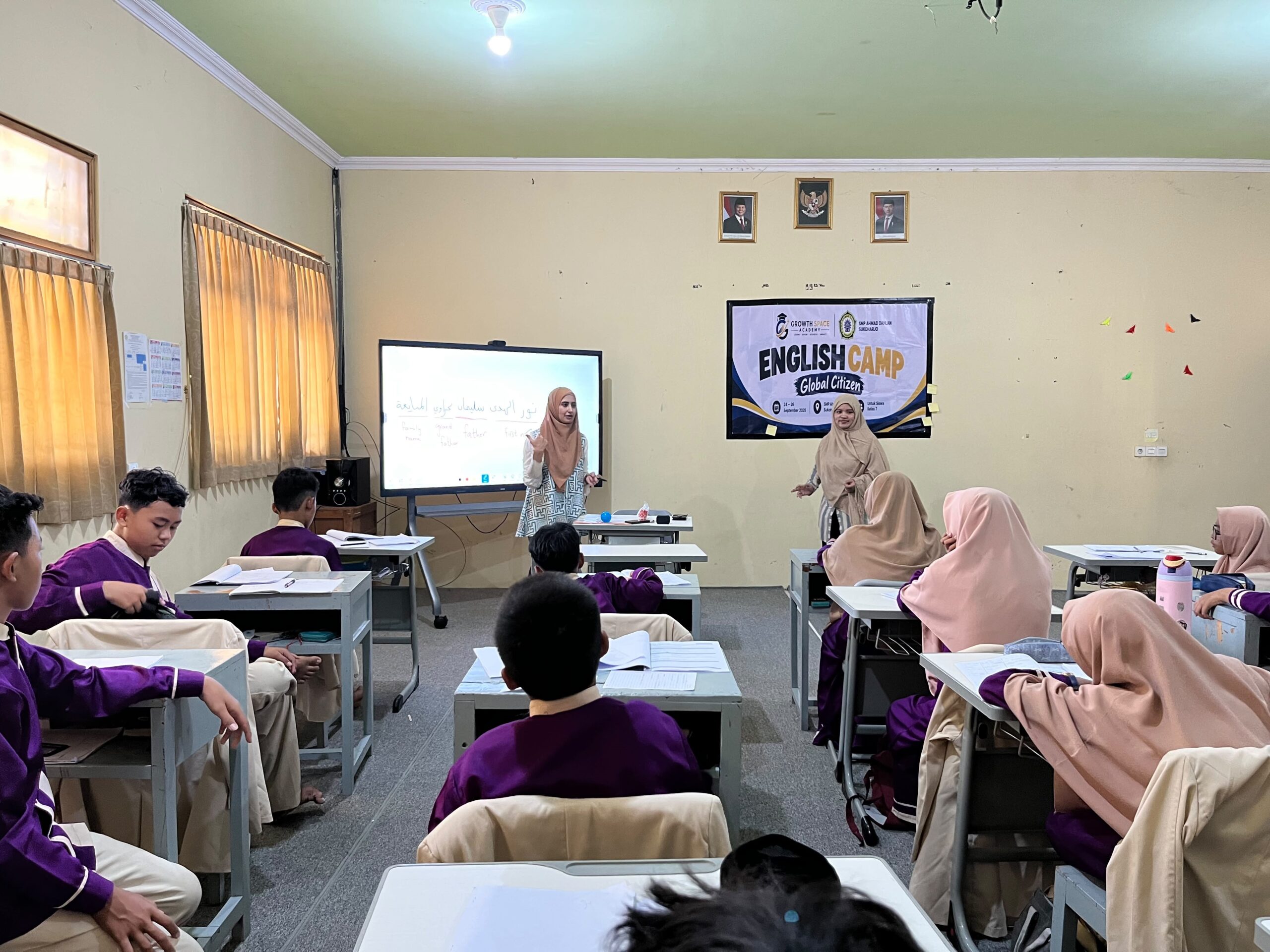 Siswa Kelas VII ICP SMP Ahmad Dahlan Ikuti English Journey, Tiga Hari Intensif Berlatih Bahasa Inggris