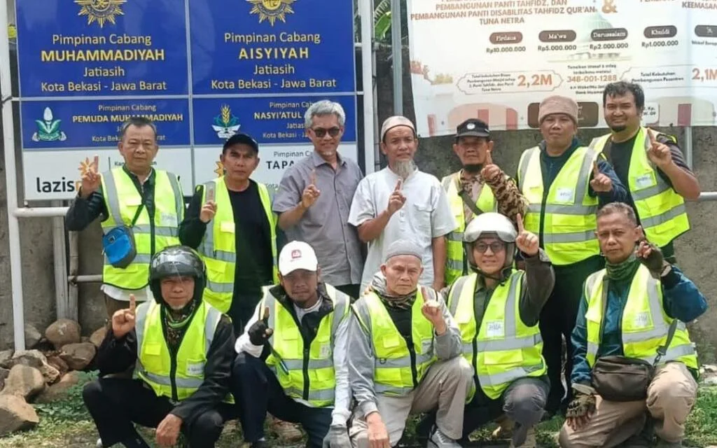 BikersMU Kota Bekasi Gelar Touring Silaturahmi, Sambangi PDM dan Tiga PCM