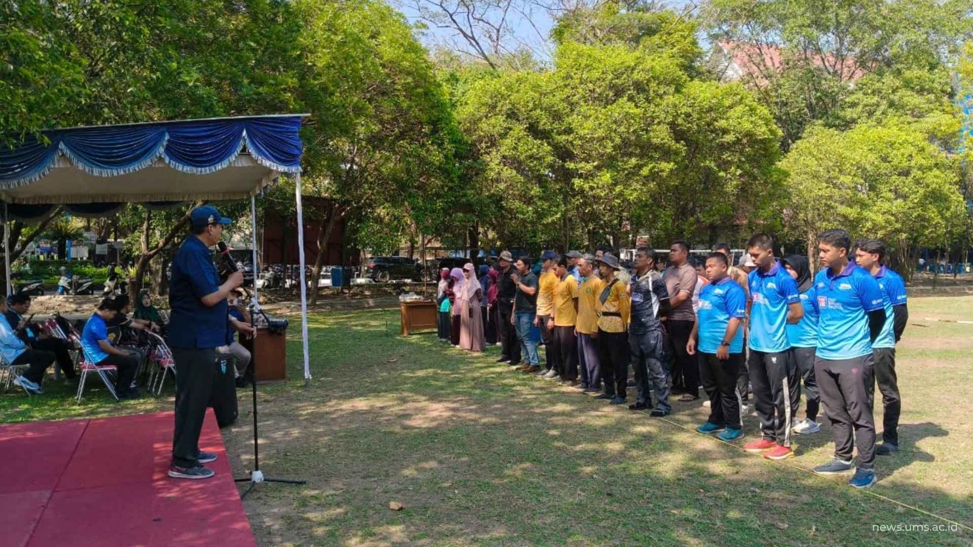 Semarakkan Harijadi ke-68 UMS, Turnamen Panahan Sukses Diselenggarakan dengan Meriah